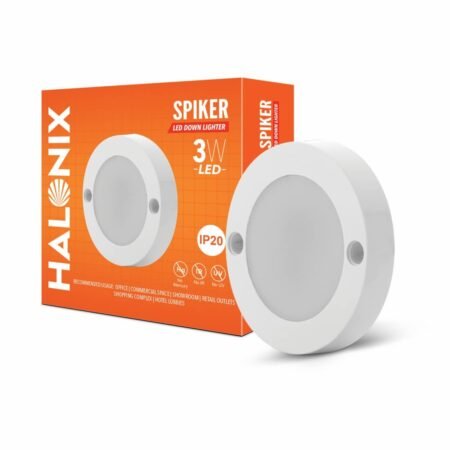 Halonix Spiker 3W Cabinet LED Light (IP20, Cool White)