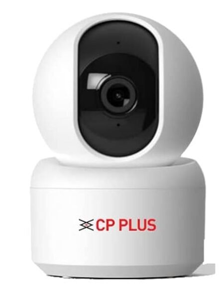 CP PLUS CP-E38A 3MP Full HD Wi-Fi CCTV Camera – Motion Tracking, Human & Sound Detection, IR Night Vision