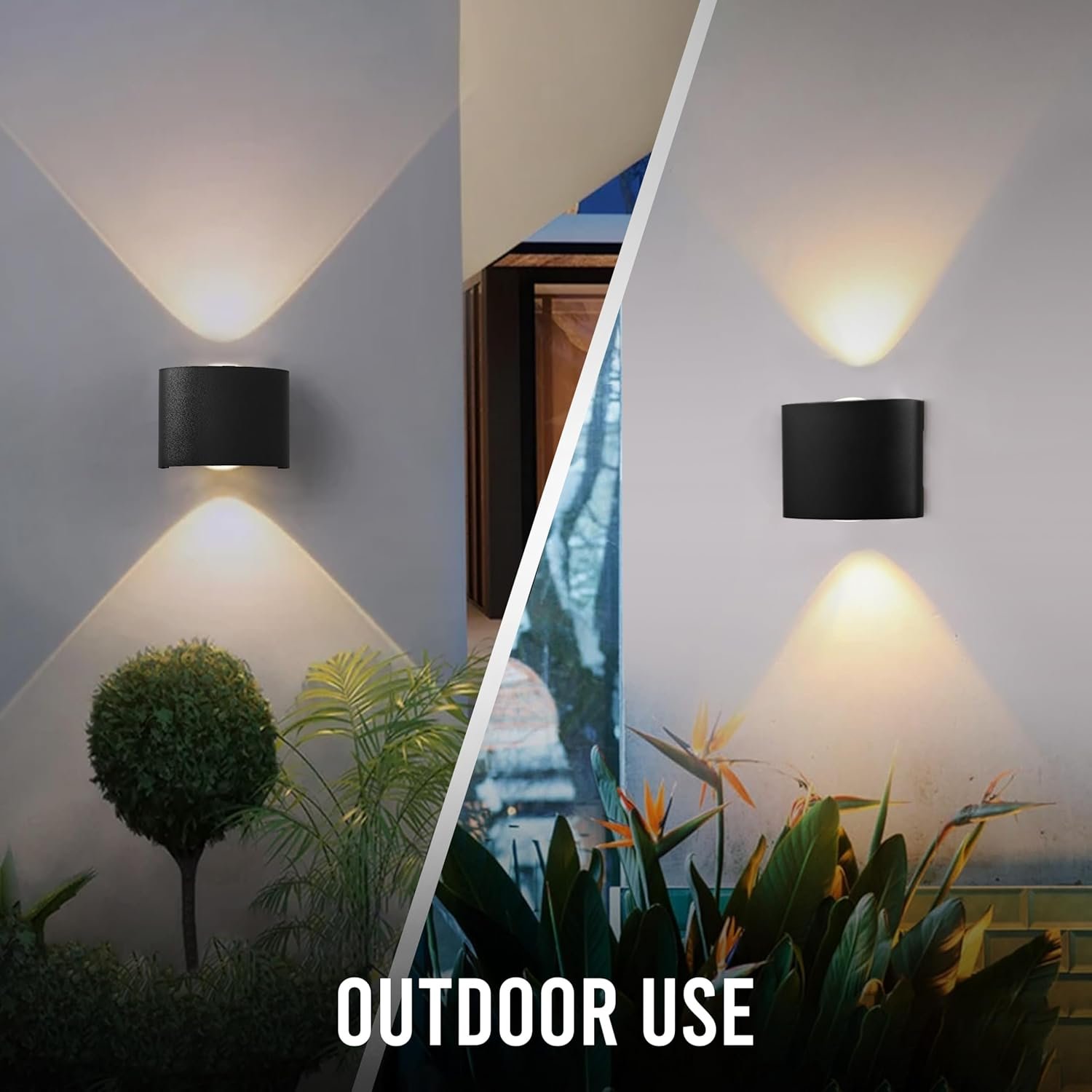 2W Outdoor LED Wall Light – IP65 Waterproof, Heat & Cold Resistant, Dual Beam Design - Image 5