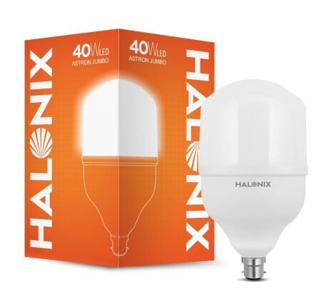 Halonix 40W B22 LED Bulb – Warm White Light | 1-Year Guarantee