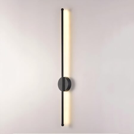 Black Sleek Wall Light 3-in-1 Color LED (500mm)