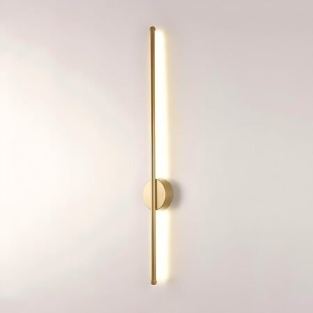 Gold Sleek Wall Light 3-in-1 Color LED (500mm)