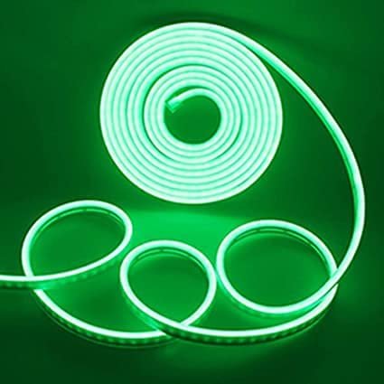 5 Meter Green Neon 120 LED Strip with 12V Driver