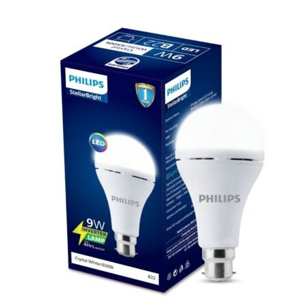 Philips 9W Inverter LED B22 Bulb – Cool White (6500K)