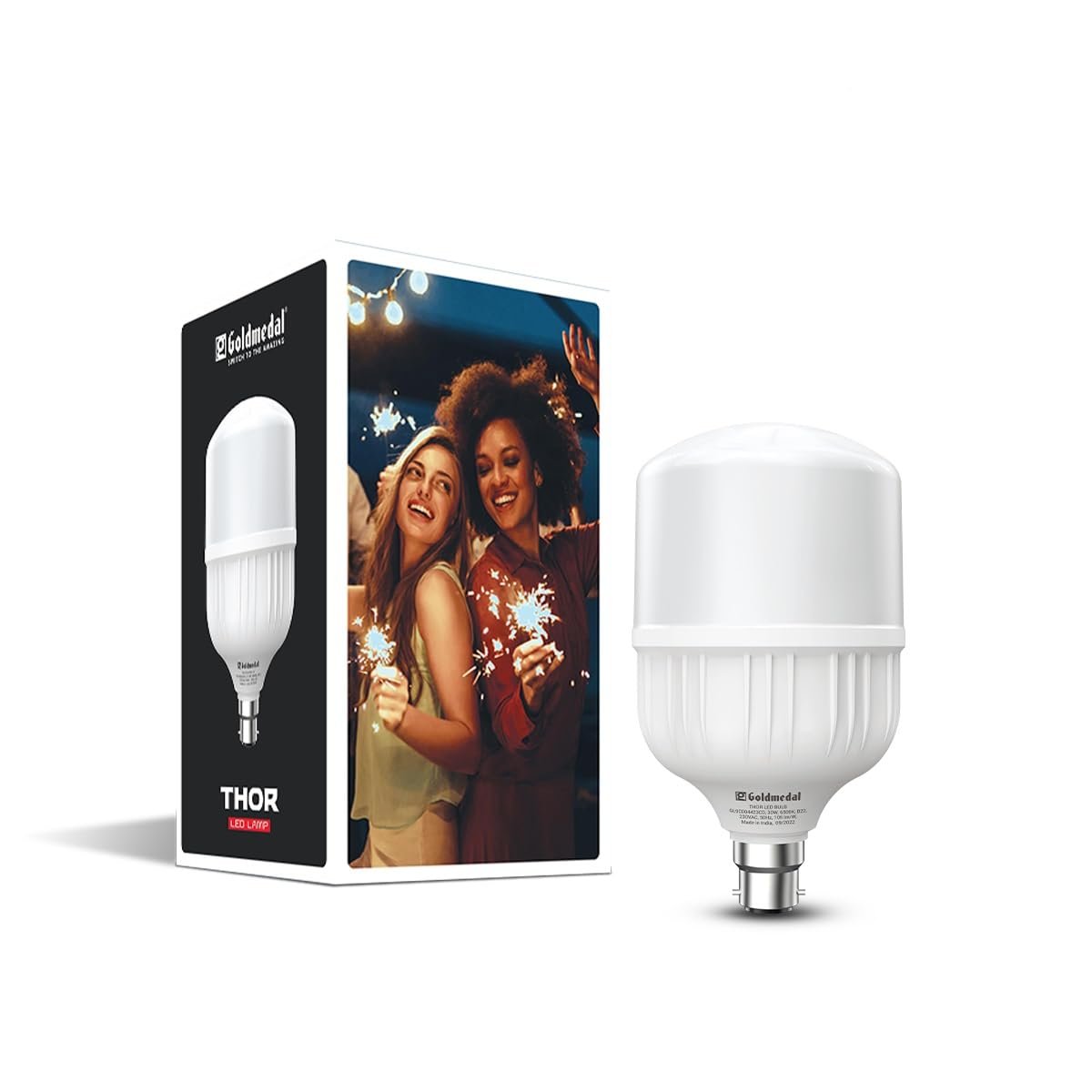 Goldmedal 30W Thor LED Bulb – Energy Saving, Mercury-Free, Long Life LED Light (1 Year Guarantee) - Image 2