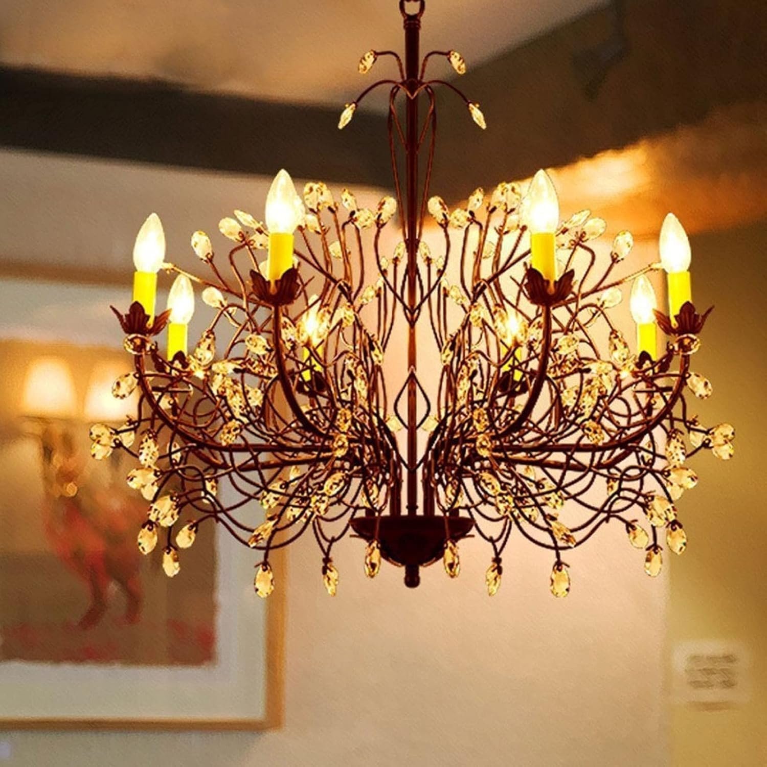 E-27 Candle LED Filament Bulb – 4W (Non-Dimmable) - Image 3