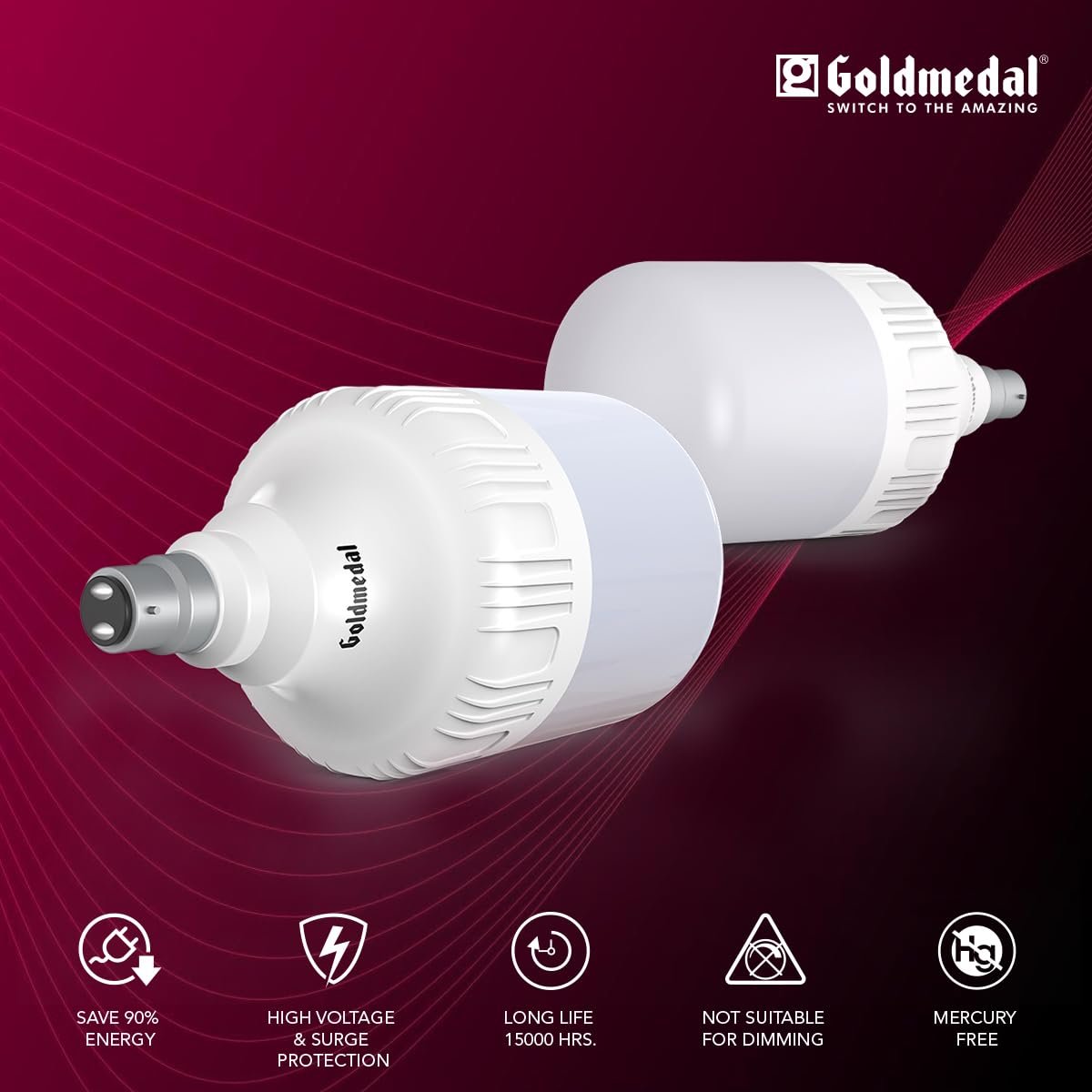 Goldmedal 30W Thor LED Bulb – Energy Saving, Mercury-Free, Long Life LED Light (1 Year Guarantee) - Image 6