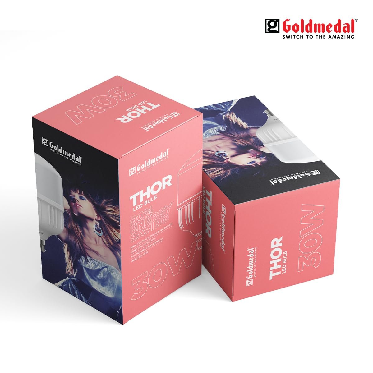 Goldmedal 30W Thor LED Bulb – Energy Saving, Mercury-Free, Long Life LED Light (1 Year Guarantee)