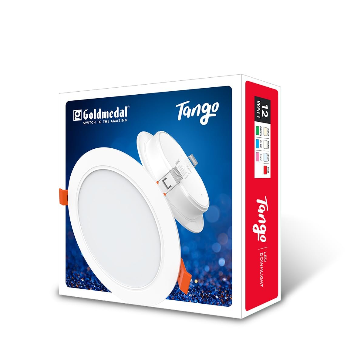 Tango 12W LED Panel Light – 4 Inch Cutout | Natural White (4000K) | 2-Year Guarantee