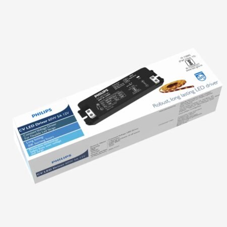 Philips 60W LED Strip Light Driver / Transformer (12V, 5A, Constant Voltage)