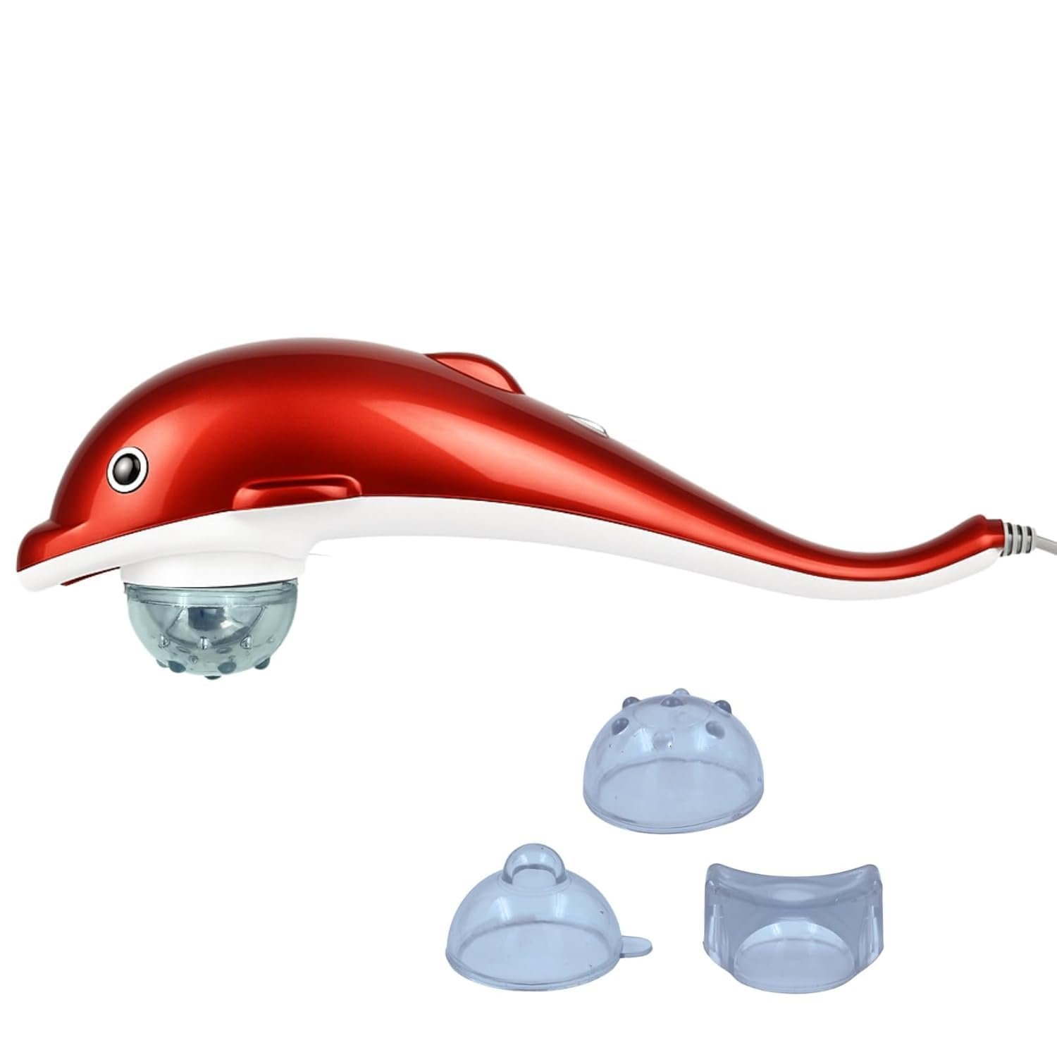 Dolphin Handheld Massager with Vibration & Infrared Therapy (Plug-In)