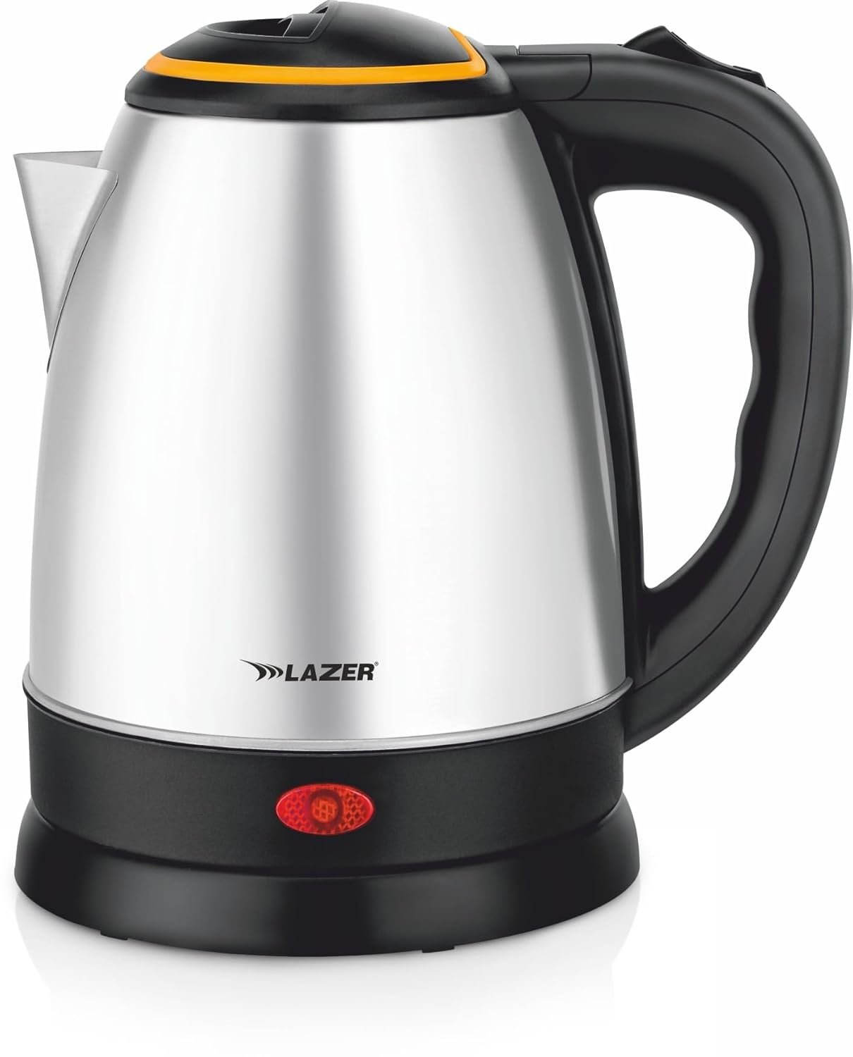 Lazer Stew 1.8L Stainless Steel Electric Kettle – 1200W | Auto Cut-Off | Cool Touch Handle