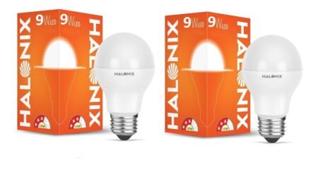 Astron Plus 9W LED Bulb – E27 Base | Cool White (6500K) | Pack of 2 | 1-Year Warranty