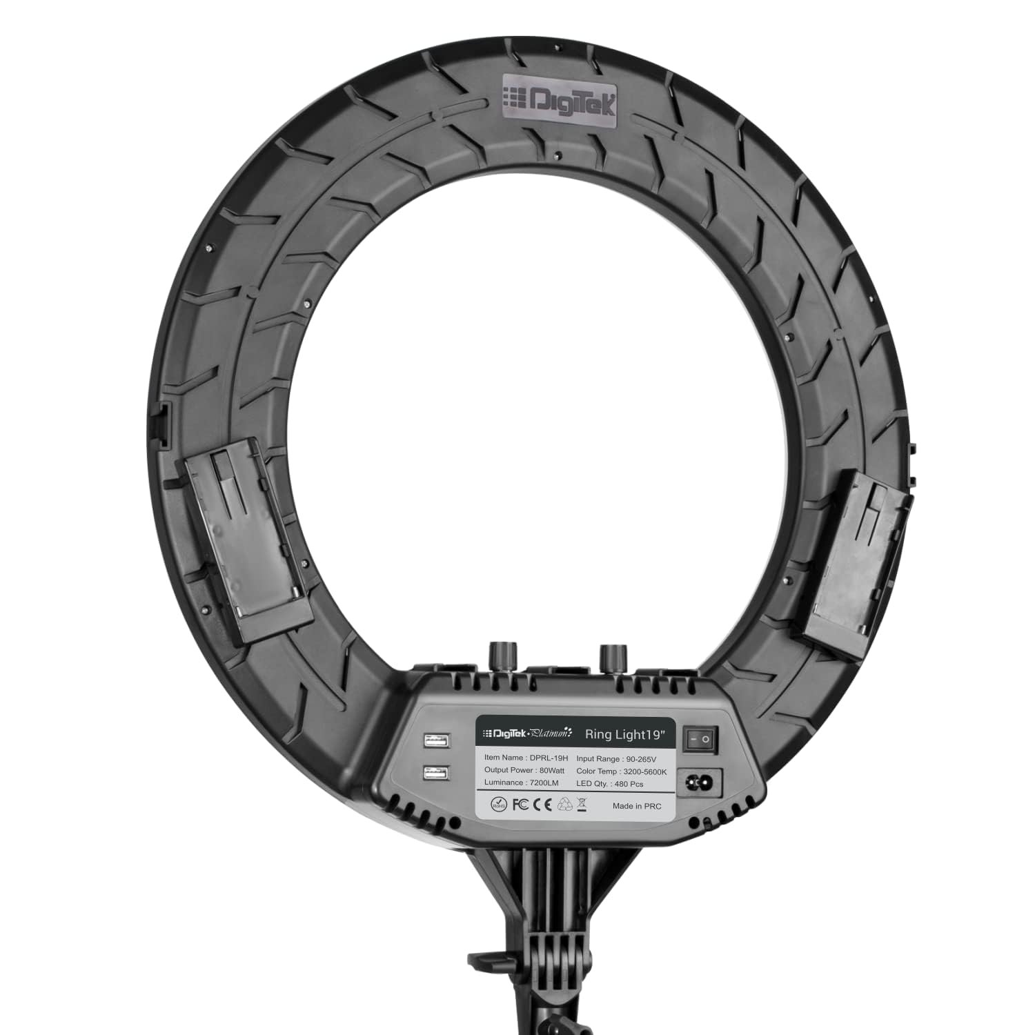 Digitek Platinum DPRL-19RT Professional LED Ring Light – 19 Inch | 3-in-1 Color | With Remote - Image 2