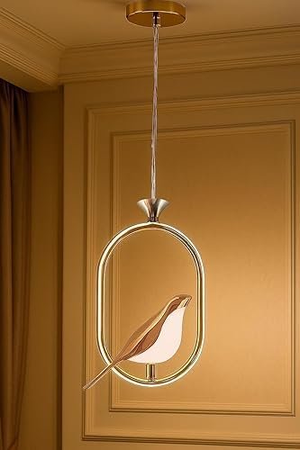 18W Colour Changing LED Bird Hanging Pendant Ceiling Light | 3-in-1 Colour Mode | Set of 2 - Image 4